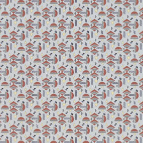 Dollhouse Miniature Wallpaper: Art Deco - Odeon